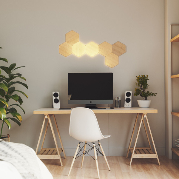 Nanoleaf Elements Hexagons | 13 stuks | Starterset Nanoleaf 123led.nl